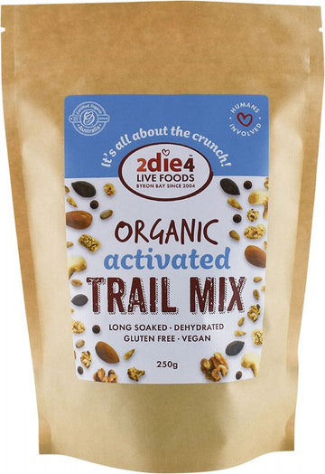 2die4 Live Foods Organic Activated Trail Mix 250g