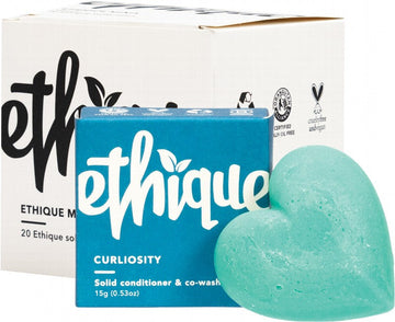 ETHIQUE Solid Conditioner & Co-Wash (Mini)  Curliosity - Curly Hair 20x15g