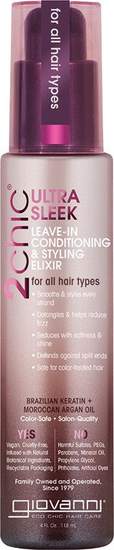 Giovanni Leave in Conditioner 2chic Ultra Sleek All Hair 118ml