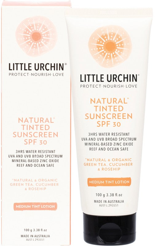 LITTLE URCHIN Natural Tinted Sunscreen  SPF 30 100g