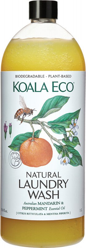 Koala Eco Laundry Wash Mandarin & Peppermint 1L