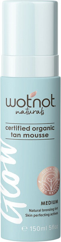 Wotnot Certified Organic Self Tan Mousse Medium 150ml