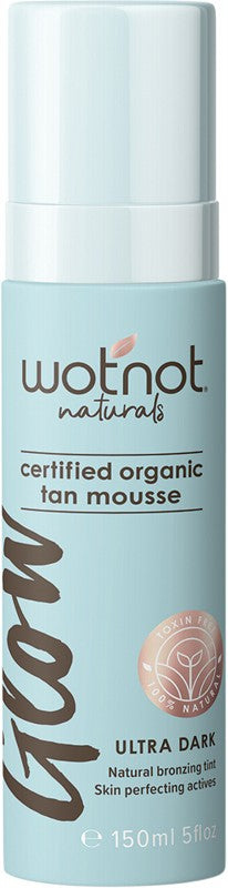 Wotnot Certified Organic Self Tan Mousse Ultra Dark 150ml