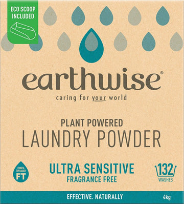 Earthwise Laundry Powder Fragrance Free 4kg