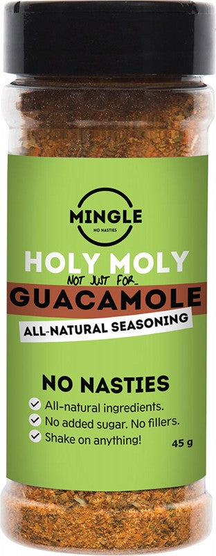 MINGLE Natural Seasoning Blend  Holy Moly Not Just For Guacamole 45g