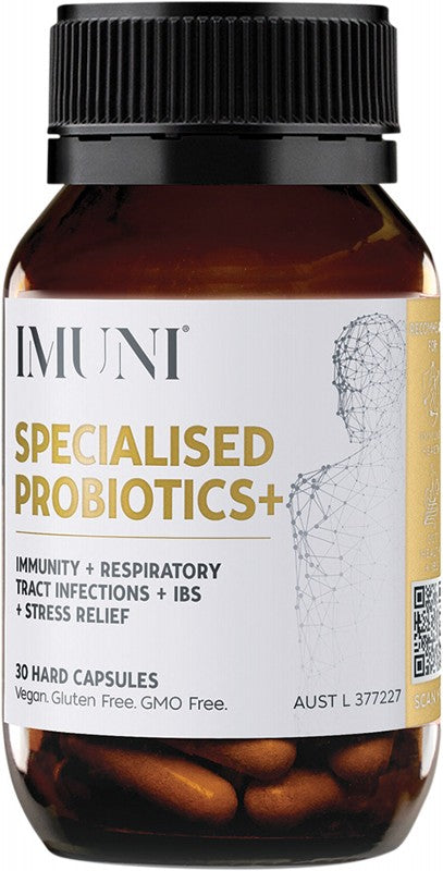 IMUNI Specialised Probiotics+ 30 Caps
