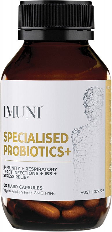IMUNI Specialised Probiotics+ 60 Caps