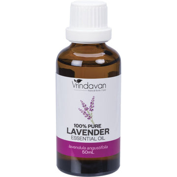 Vrindavan Essential Oil 100% Lavender 50ml