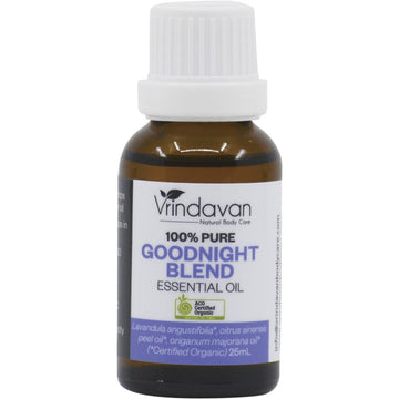 Vrindavan Essential Oil 100% Goodnight Blend 25ml