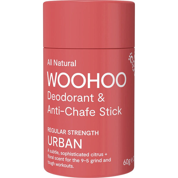 Woohoo Body Deodorant Stick Urban Regular Strength 60g