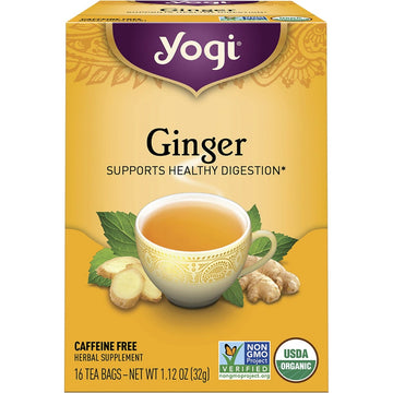 Yogi Tea Herbal Tea Bags Ginger 16pk