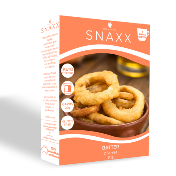 One Minute Snaxx - Low Carb Batter