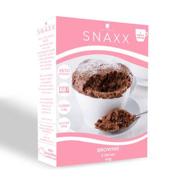 One Minute Snaxx - Low Carb Chocolate Brownie