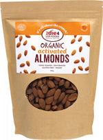 2die4 Live Foods Organic Activated Almonds 120g