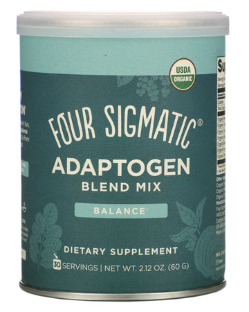 Four Sigmatic, Adaptogen Blend Mix, Balance with Super Shrooms & Herbs, 2.12 oz (60 g)