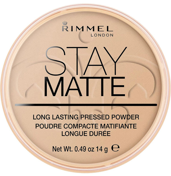 Rimmel London, Stay Matte Pressed Powder, Lightweight Mattifying, 004 Sandstorm, 0.49 oz (14 g)