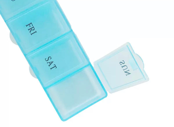 10 pack x 7 Day Pill Organiser Box