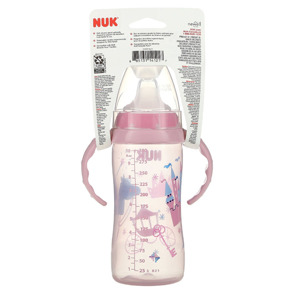 NUK, Large Learner Cup, 9+ Months, Girl, 1 Cup, 10 oz (300 ml)